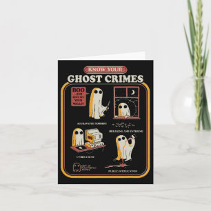 Ken je spookmisdaden Grappige Halloween Kaart