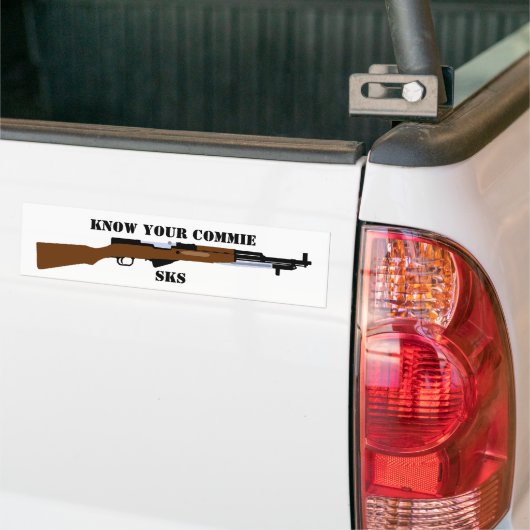 Ken je sukkel SKS-bumpersticker Bumpersticker (Op Truck)