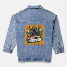 Ken Je Terrein Groene 4x4 Off-Road Truck Cartoon