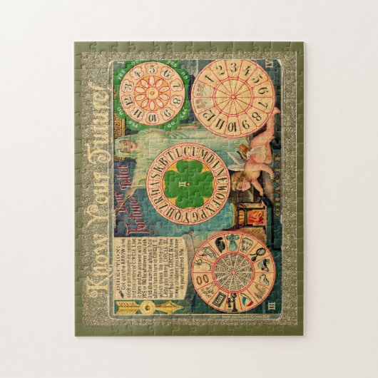 Ken je toekomst - de Fortune Teller PUZZZLE Legpuzzel (Verticaal)