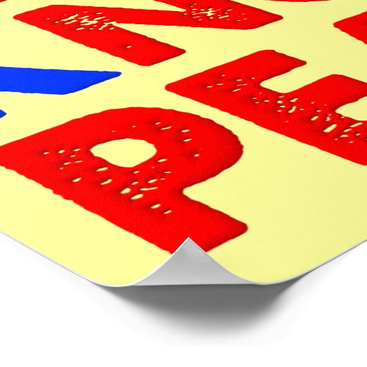 Ken Jesus Know Peace Christelijk Poster (Hoek)