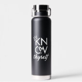 KEN JEZELF: Obsidiaan Executive Fles (Achterkant)