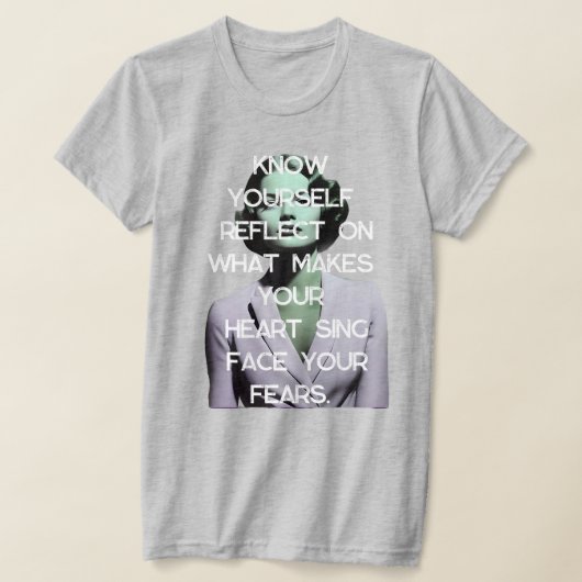 Ken jezelf T-shirt (Laagn)