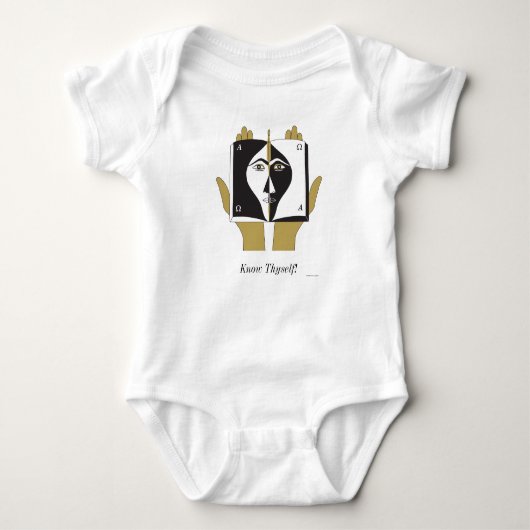 Ken jezelf! t-shirt (Voorkant)