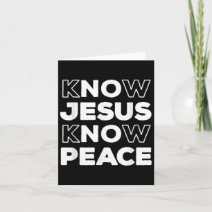 Ken Jezus Ken Vrede Christelijk Geloof Kerk Insra Kaart