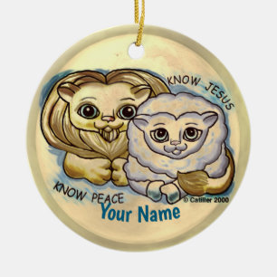 Ken Jezus  Keramisch Ornament
