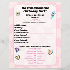 Ken jij het verjaardagsfeestje?