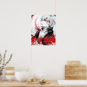 Ken Kaneki Poster (Keuken)