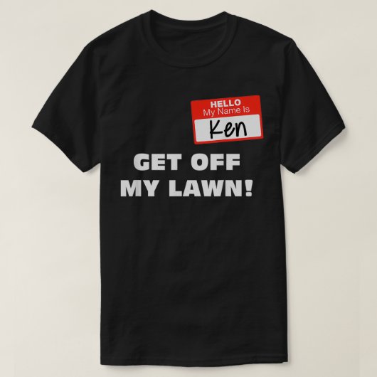 Ken Karen Halloween Costume ga van mijn Wit T-shirt (Design voorkant)