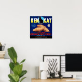  Ken Kat Porto Ricaanse zoete aardappelen Poster (Thuiskantoor)