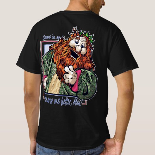 Ken me beter, Man! T-shirt (Achterkant)