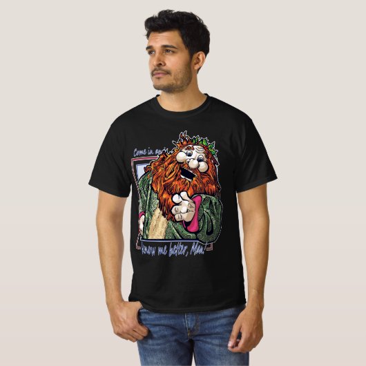 Ken me beter, Man! T-shirt (Voorkant volledig)