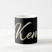 Ken Name whitegold Tasse Teetasse Kaffeetasse Koffiemok (Center)