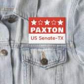 Ken PAXTON voor US Senaat Texas 2026 Button (Insitu)