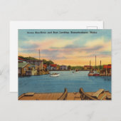 Ken-River Boat Landing, Kennebunkport, Maine Briefkaart (Voorkant / Achterkant)