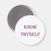 Ken Thyself Magneet (Voorkant / Achterkant)
