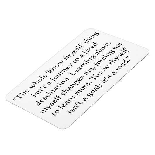 Ken Thyself Magneet (Linkerzijde)