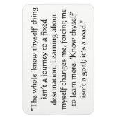 Ken Thyself Magneet (Verticaal)