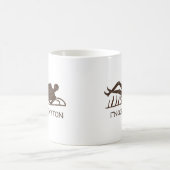 Ken Thyself Memento Mori Mosaic Koffiemok (Center)