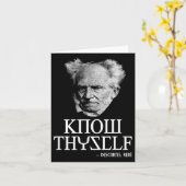 Ken Thyself Socrates Descartes Schopenhauer Philo Kaart (Gele Bloem)