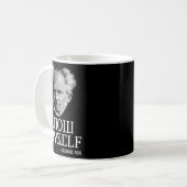 Ken Thyself Socrates Descartes Schopenhauer Philo Koffiemok (Voorkant links)