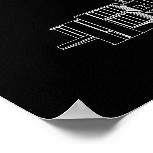 Ken uw architectuurstijlen Gebouwen Poster (Hoek)