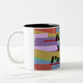 Ken Uw Doel Tweekleurige Koffiemok (Links)