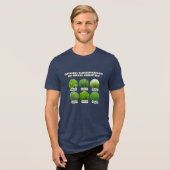 Ken uw grasvariëteiten Tri-Blend shirt (Voorkant volledig)