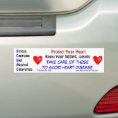 Ken uw niveaus SEDAC Bumpersticker (Op auto)
