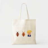 Ken Uw Parasieten Anti-Trump Luna Tick Resist.pn Tote Bag (Voorkant)