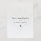 Ken uw prijsopgave Briefkaart (Voorkant)