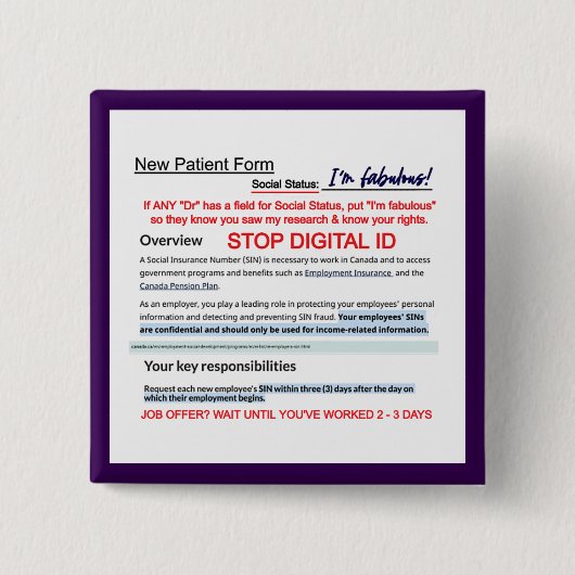 Ken uw rechten door RoseWrites Button (Voorkant)