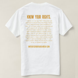 Ken Uw Rechten T-shirt