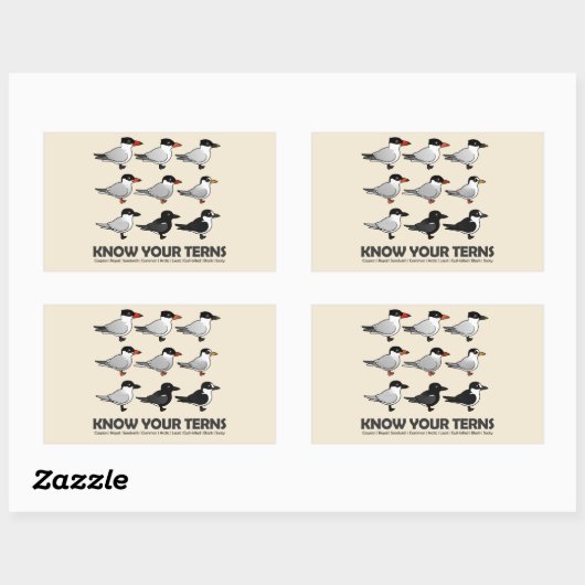 Ken Uw Termen Rechthoekige Sticker (Vel)