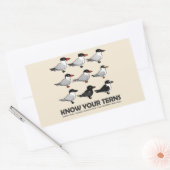 Ken Uw Termen Rechthoekige Sticker (Envelop)