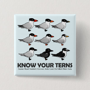 Ken Uw Termen Vierkante Button 5,1 Cm