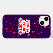 Ken uw typografie Case-Mate iPhone case (Achterkant (horizontaal))