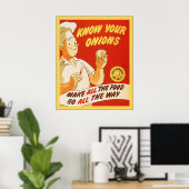 Ken Uw Uien ~ Poster WW2 van de V.S. (Thuiskantoor)