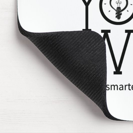 Ken uw waarom slimmere artistieke Muismat (Hoek)