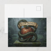 Ken uzelf briefkaart (Voorkant / Achterkant)
