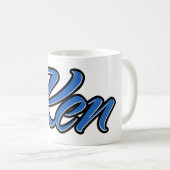 Ken Vorname Name blue Tasse Kaffeetasse Koffiemok (Voorkant rechts)