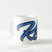 Ken Vorname Name blue Tasse Kaffeetasse Koffiemok (Voorkant links)