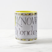 Ken Wonder! - Tweekleurige Koffiemok (Center)