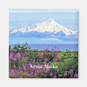 Kenai, Alaska schilderachtig foto Magneet