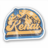 Kenai, Alaska Sticker (Voorkant)