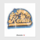 Kenai, Alaska Sticker (Vel)