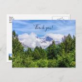 Kenai Fjords Besneeuwde Bergen Dank je wel Briefkaart (Voorkant / Achterkant)