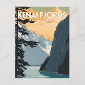 Kenai Fjords Briefkaart (Voorkant)