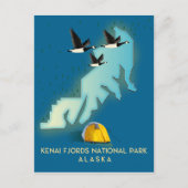 Kenai Fjords Nationaal Park Alaska Briefkaart (Voorkant)