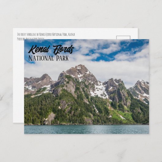 Kenai Fjords Nationaal Park Landschap Briefkaart (Voorkant / Achterkant)
